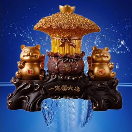Feng Shui Resin Statue for Wealth and Prosperity - 528