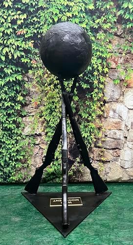 Bronze WWII Monument - Handcrafted USA Statue