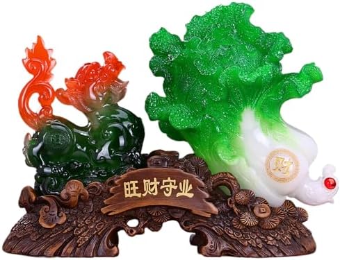 Feng Shui Resin Wealth Statues for Home Decor