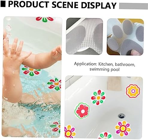 Ciieeo 12pcs Waterproof Cartoon Tile Stickers for Bath and Pool