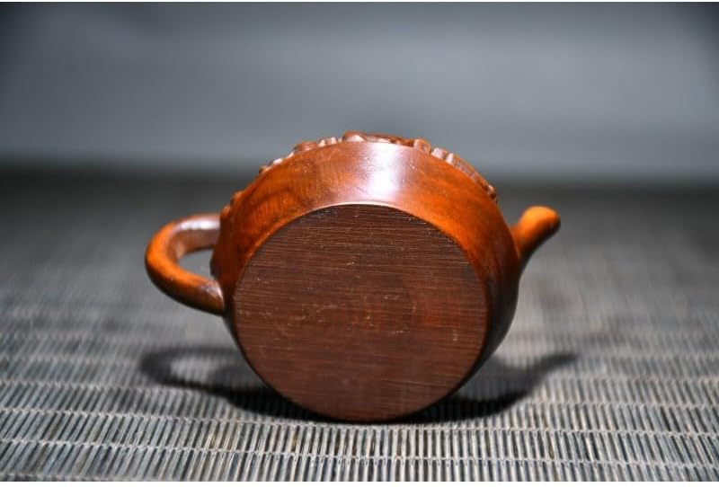 LimpaC Collection Boxwood Eight Immortal God Teapot Statue