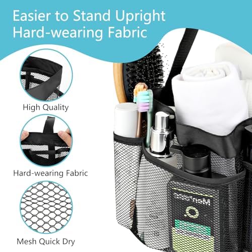 Dimeho Mesh Shower Caddy Bag with 8 Pockets 1