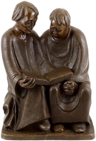 Bronze Sculpture Reading Monks by Ernst Barlach