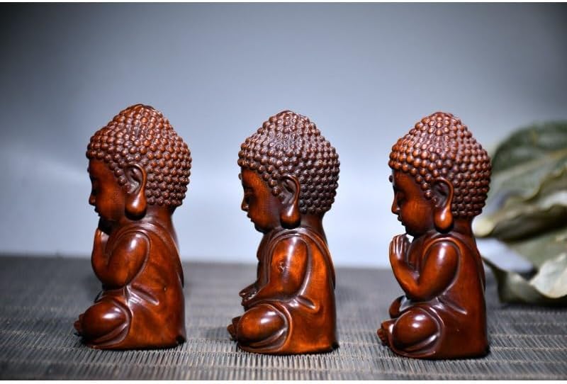 LimpaC Collection Boxwood Small Buddha Statues