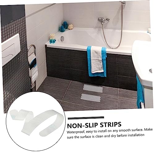 Zerodeko Non-Slip Bath Stickers 36pcs Clear Waterproof Tub Treads