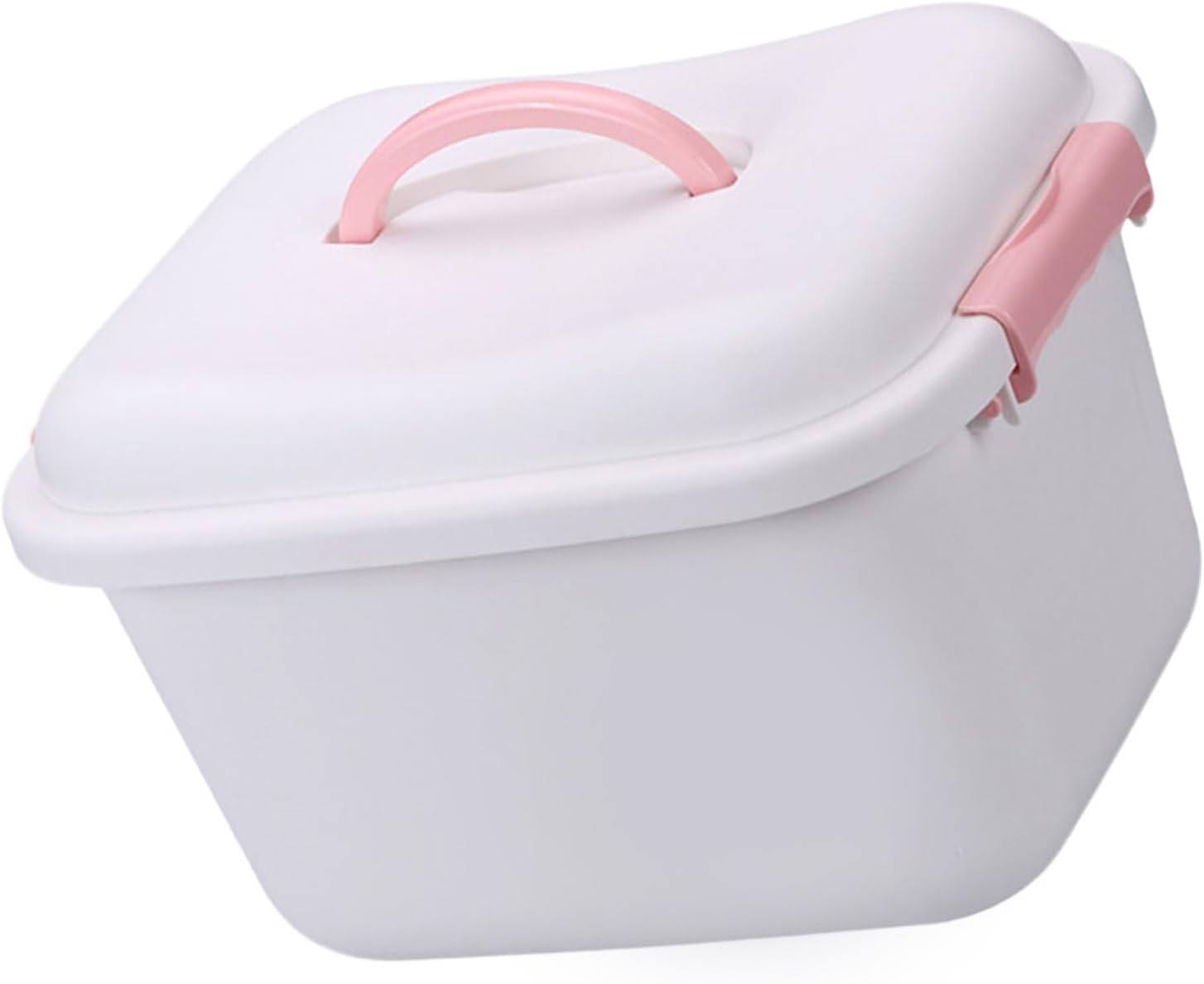 Alipis 1pc Plastic Medicine Cabinet Organizer Case Portable Storage Box