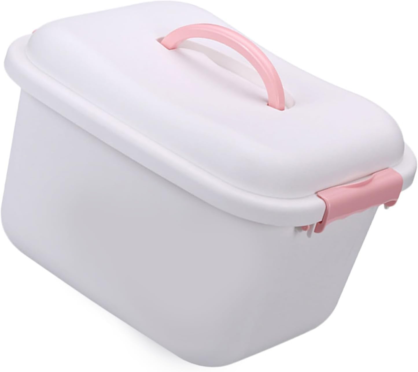 Alipis 1pc Plastic Medicine Cabinet Organizer Case Portable Storage Box