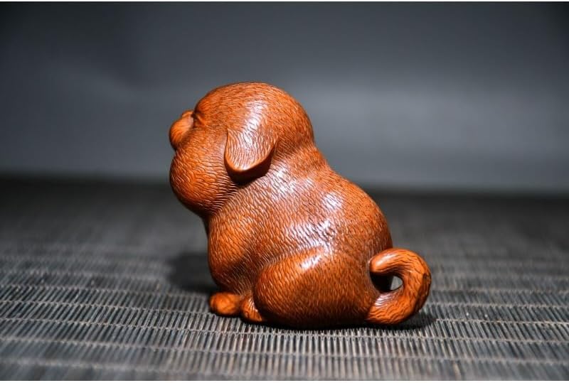 LimpaC Boxwood Tiger Roar Meditating Sculpture