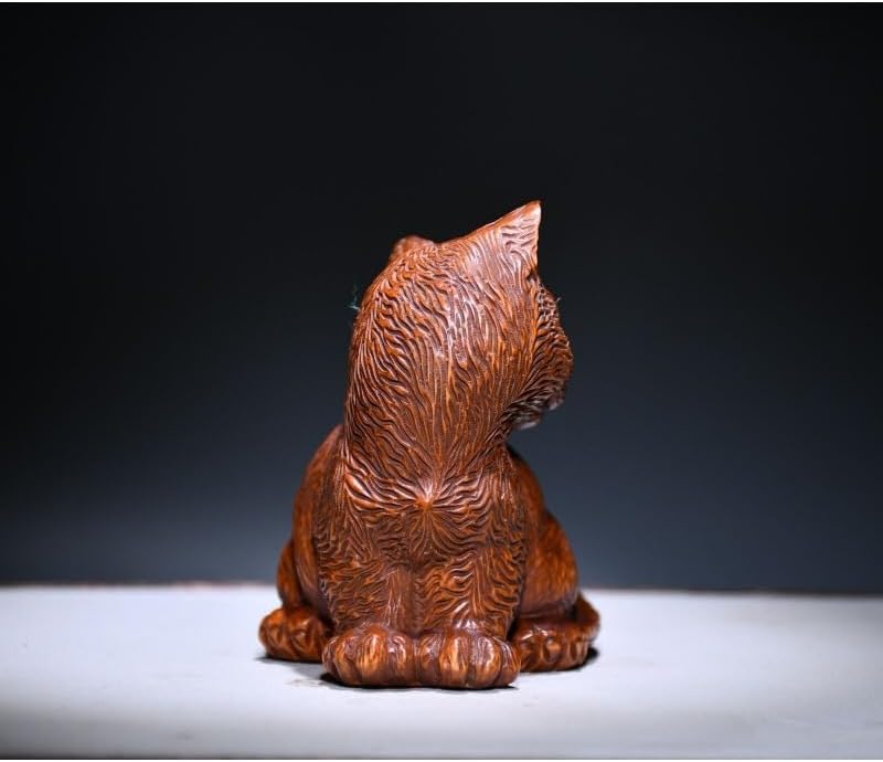 Handcrafted Fox Statue Meditating Home Decor Figurine