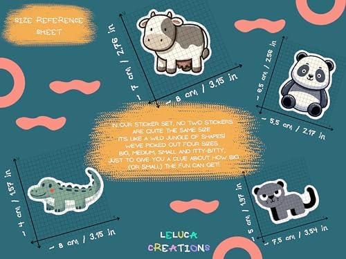 Non Slip Bathtub Stickers - 19 PCS Montessori Animal Appliques