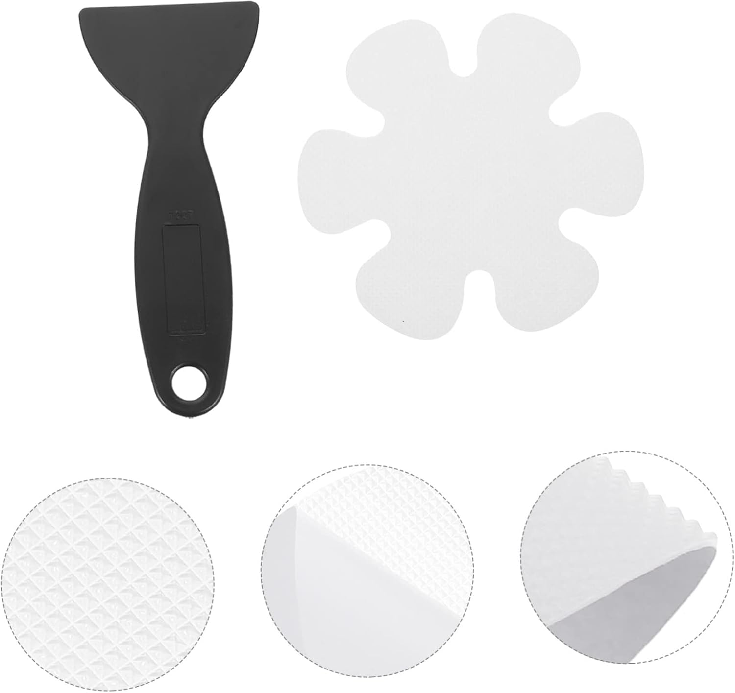 Non-Slip Flower Decal for Bathtub Quick Install