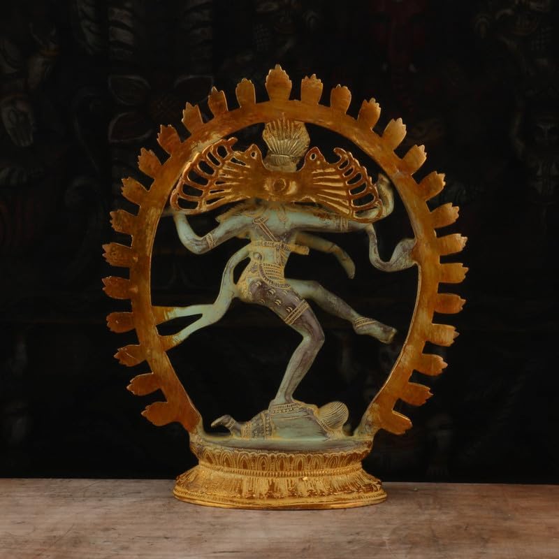 Statuestudio Nataraja Statue 12 Inch Brass 1
