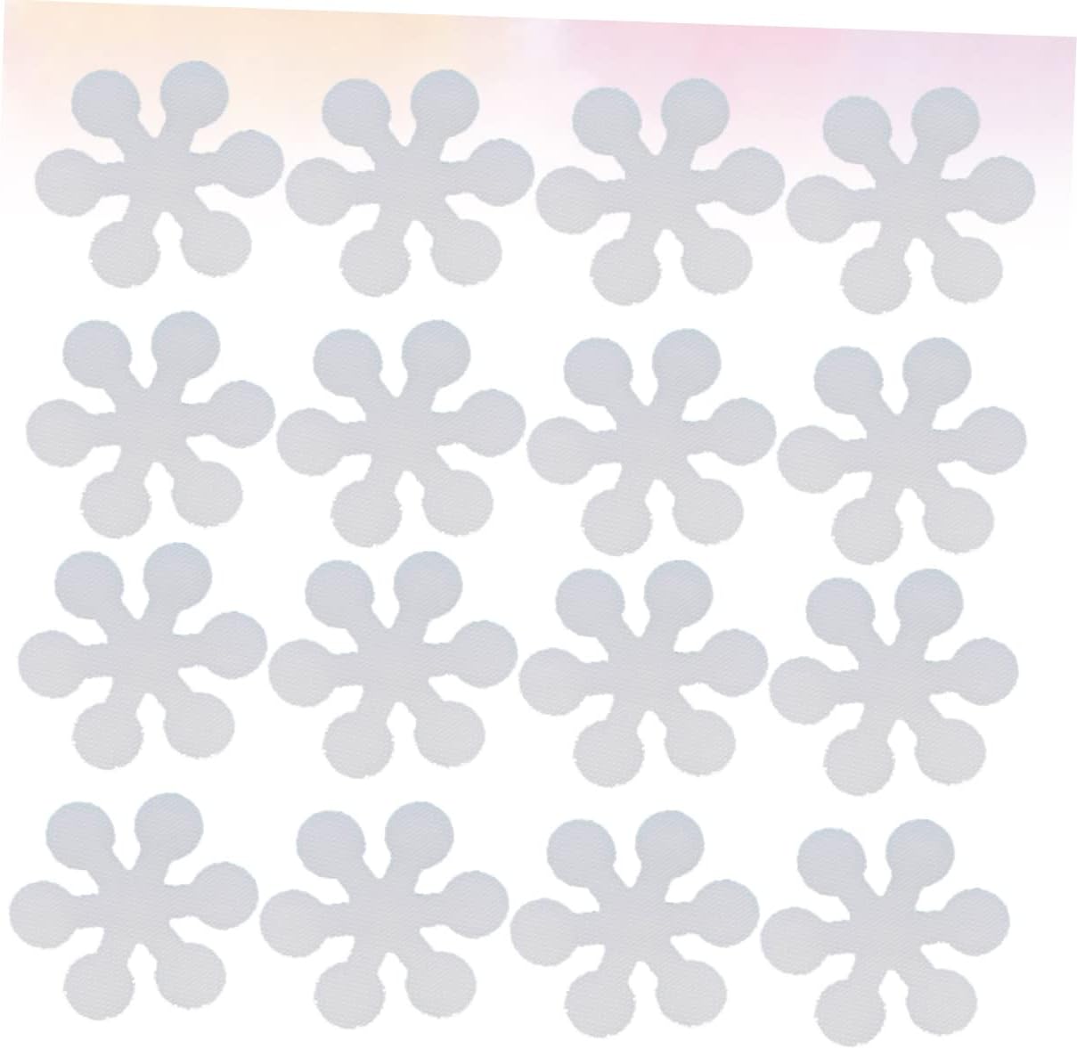 Ciieeo Non-Slip Bath Treads with Snowflake Design 20 Pcs 1