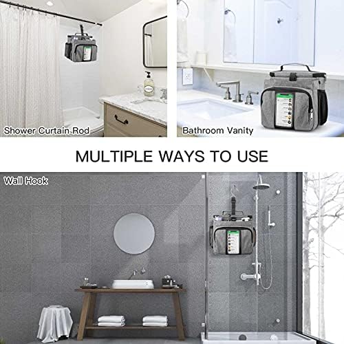 Bukere Portable Shower Caddy for Travel and Dorm Use