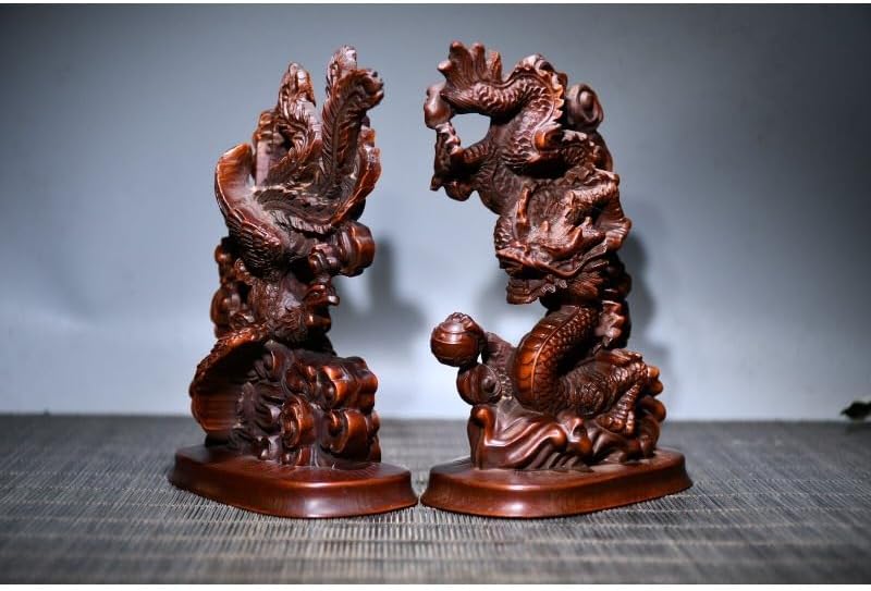 LimpaC Dragon Phoenix Handmade Decorative Figurine