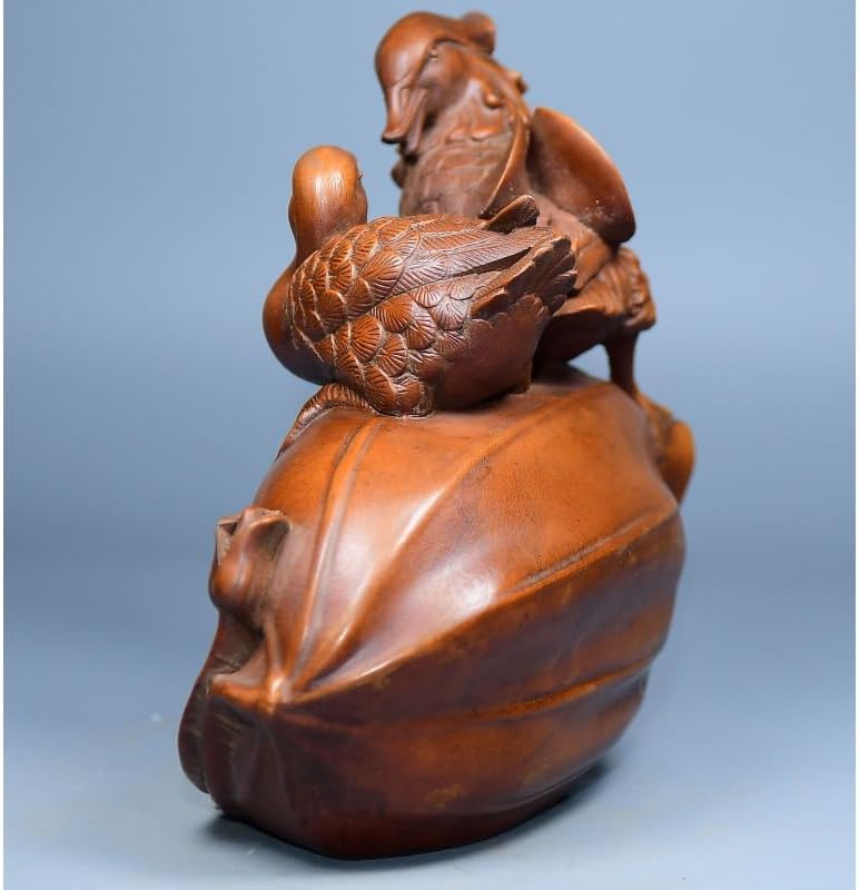 Handcrafted Mandarin Duck Statue Home Decor