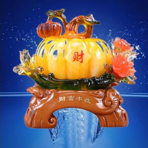 Resin Wealth Prosperity Sculpture for Home and Office