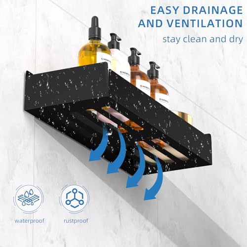 Wisfame Shower Caddy Adhesive 2 Pack