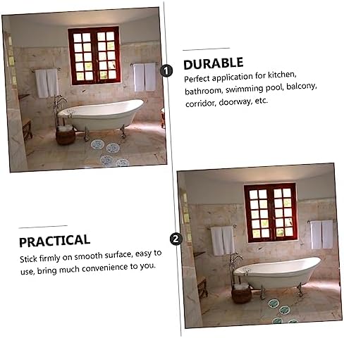 Ciieeo Bath Tub Slip Stickers 8 Pack Anti-Slip Decals