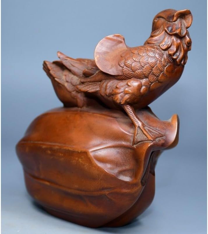 Handcrafted Mandarin Duck Statue Home Decor