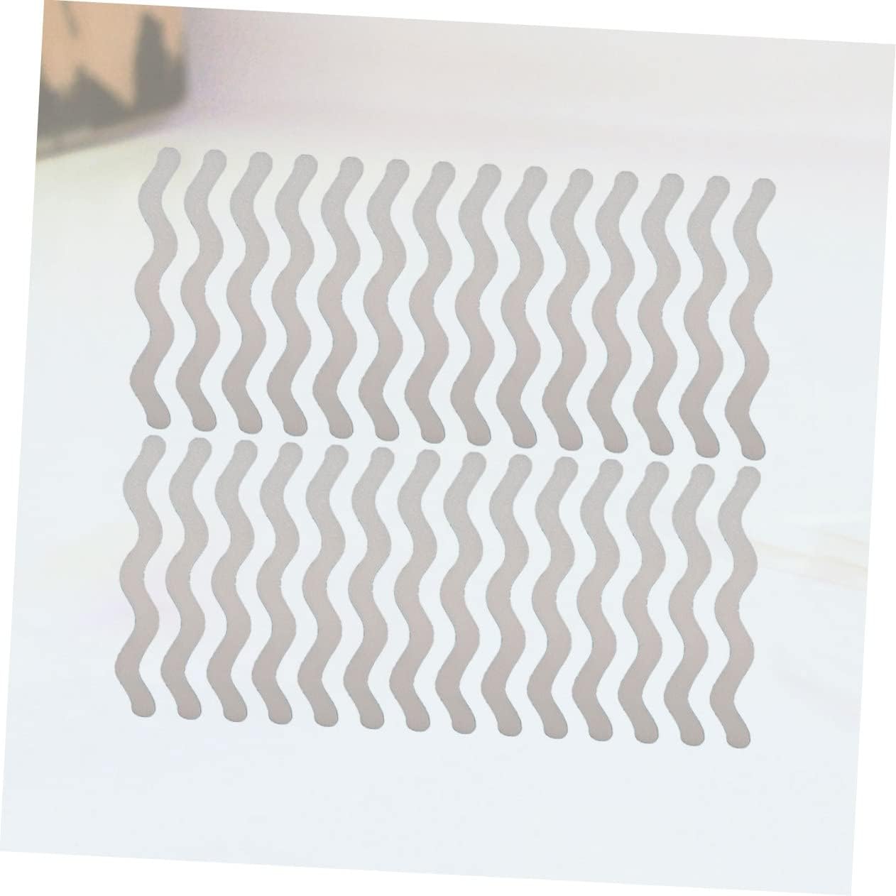 Ciieeo Anti-Slip Bathtub Decals 36pcs S Shape Stickers 1