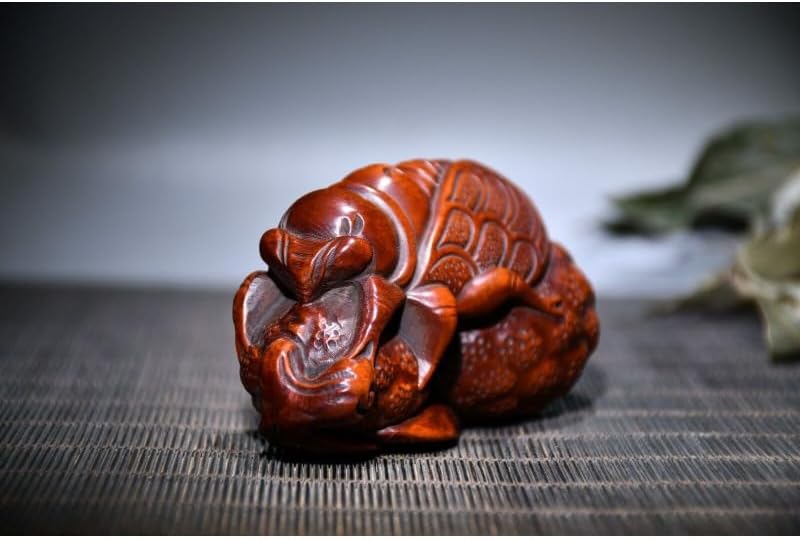 LimpaC Handmade Boxwood Wealth Statue