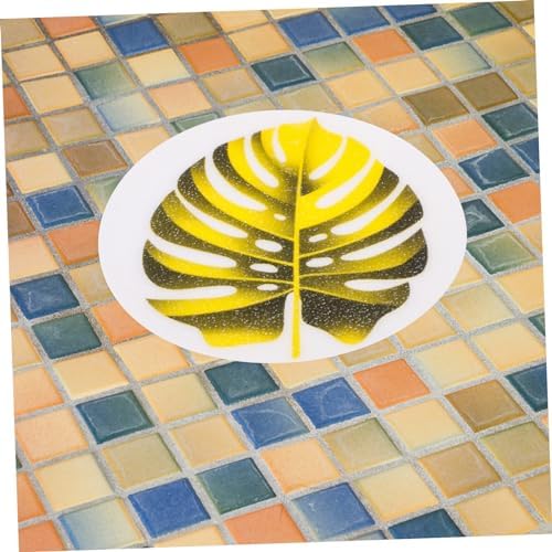 Ciieeo Non-Slip Leaf Bathtub Decals