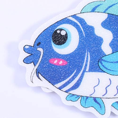 8pcs Stickers Anti-Slip Cartoon Fish Bat Decals