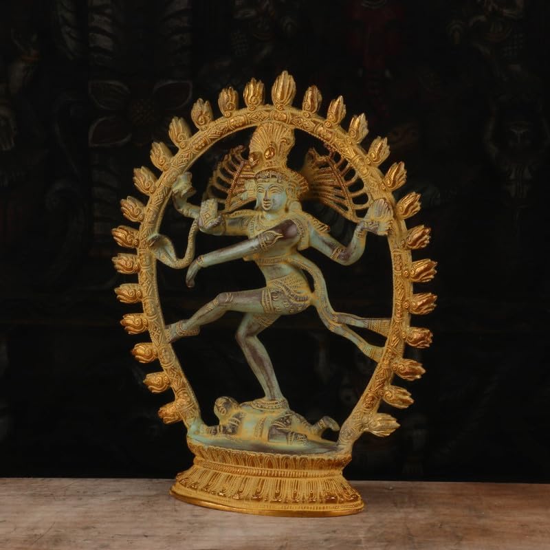 Statuestudio Nataraja Statue 12 Inch Brass 1