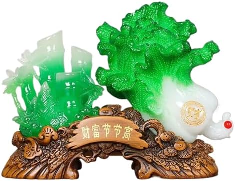 Feng Shui Wealth Statue - Jade Bazi and Golden Toad Decor