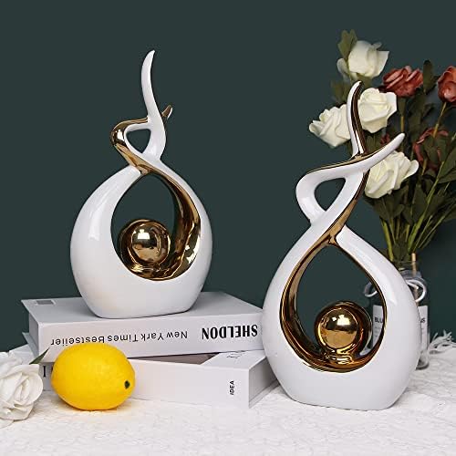 Norrclp Modern Abstract Art Ceramic Statue