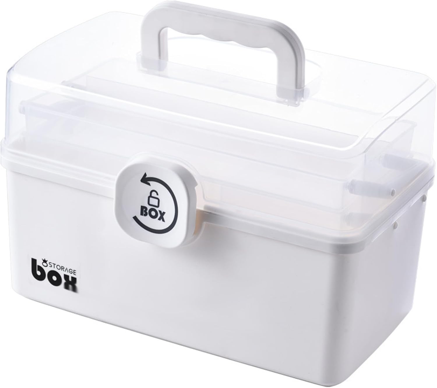 Muzrunq 3-Layer Medicine Cabinet Organizer with Handle