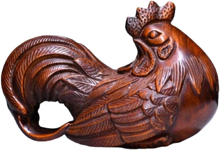Handcrafted Boxwood Zodiac Chanticleer Animal Statues 12 Set