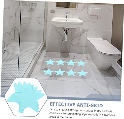 ABOOFAN 4-Piece Star Non-Slip Bathtub Stickers