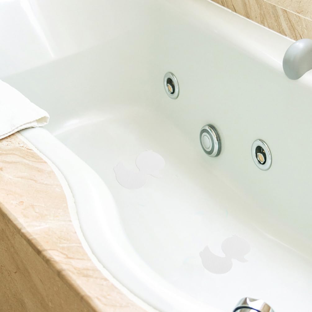 ABOOFAN 20pcs Non-Slip Bathtub Duck Stickers