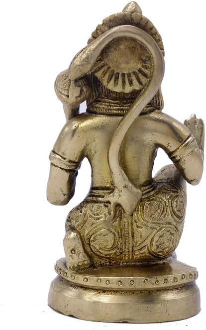 Statuestudio Lord Hanuman Brass Statue 45 Inch