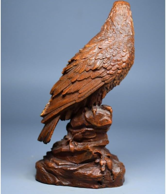 Boxwood Handcrafted Eagle Statue Decor Home Decor