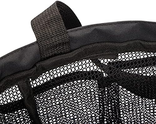 HAOGUAGUA Mesh Shower Caddy with 8 Pockets - Quick Dry Portable Toiletry Bag