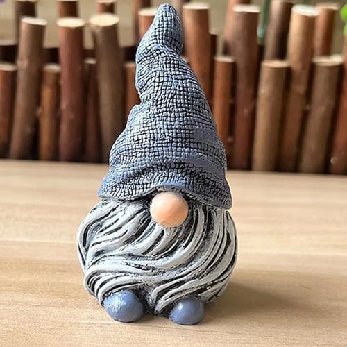 Nudsfuii Resin Gnome Statue Home Decor Figurine