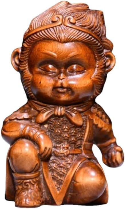 LimpaC Collection Boxwood Monkey King Statue
