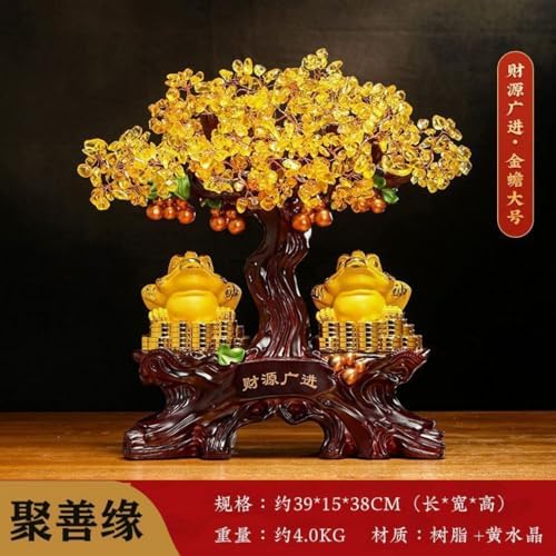 Feng Shui Wealth Attraction Statue Resin