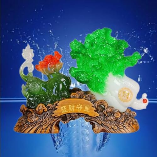 Chinese Feng Shui Resin Wealth Statues - 450