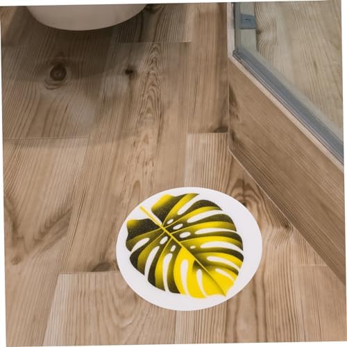 Ciieeo Non-Slip Leaf Bathtub Decals