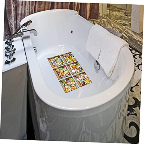 SOPOTUTU 6 Pcs Non-Slip Bathtub Stickers Decals