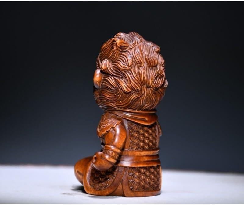 LimpaC Collection Boxwood Monkey King Statue