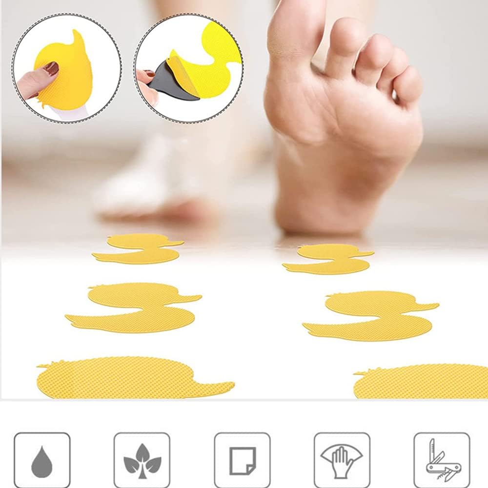 YANQINQIN 24PCS Non-Slip Bathtub Stickers
