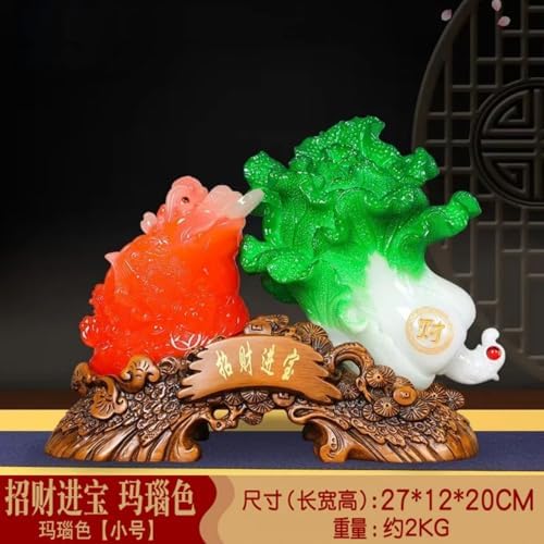 Chinese Feng Shui Resin Wealth Statues - 1743
