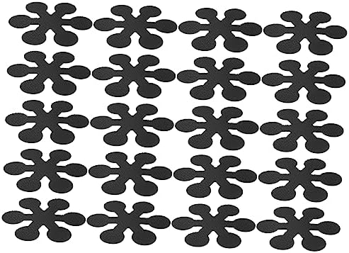 FELTECHELECTR Non-Slip Bath Tub Stickers 20-Pack Snowflake Design