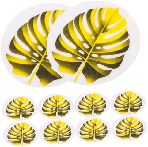 Ciieeo Non-Slip Leaf Bathtub Decals