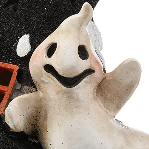 National Tree Company Pre-Lit Haunted Mushroom House with LED Light 7 Inches